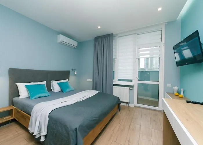 Happy Apartment, Warmth, Comfort, Turquoise