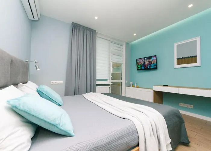 Happy Apartment, Warmth, Comfort, Turquoise